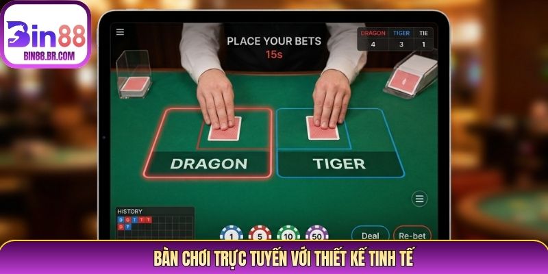 Bàn chơi trực tuyến với thiết kế tinh tế Bàn chơi trực tuyến với thiết kế tinh tế