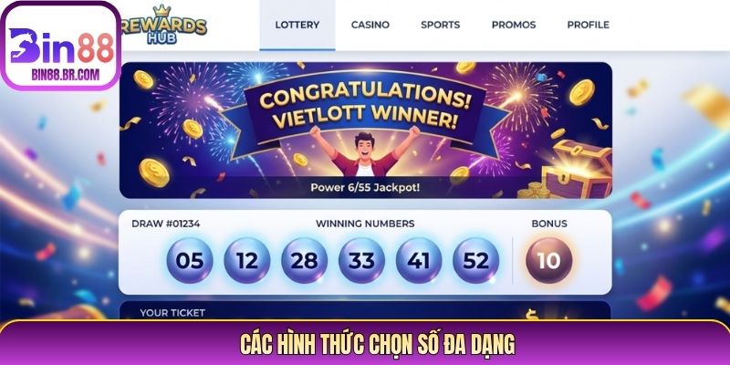 Các hình thức chọn số đa dạng Các hình thức chọn số đa dạng