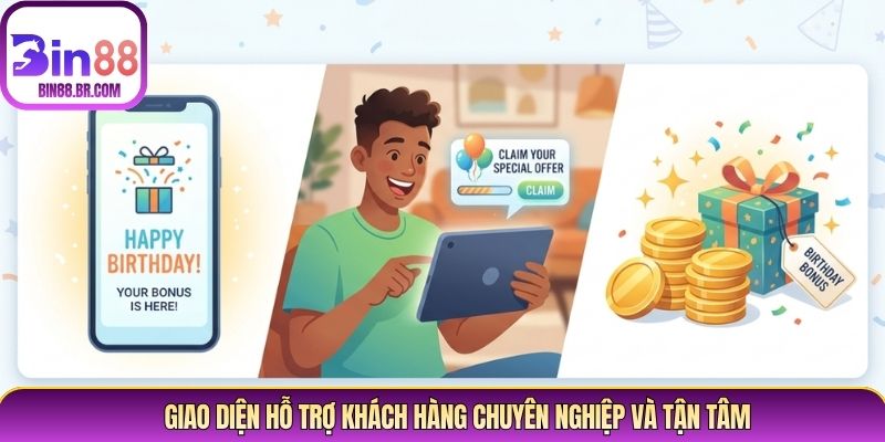 Giao diện hỗ trợ khách hàng chuyên nghiệp và tận tâm Giao diện hỗ trợ khách hàng chuyên nghiệp và tận tâm