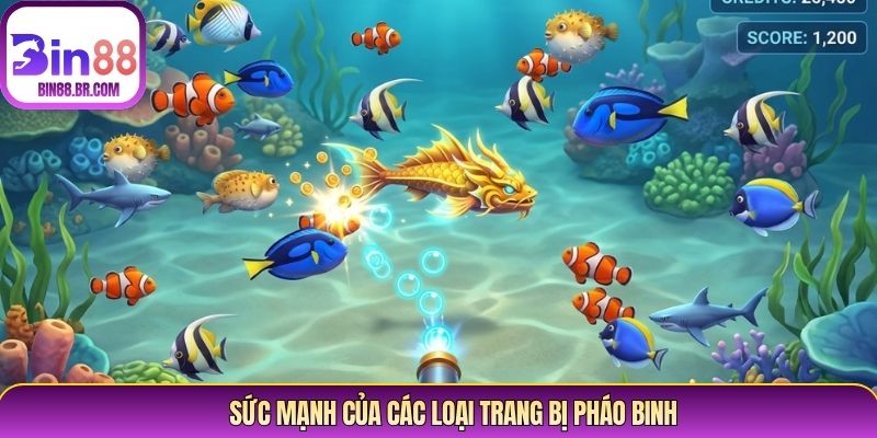 Sức mạnh của các loại trang bị pháo binh Sức mạnh của các loại trang bị pháo binh
